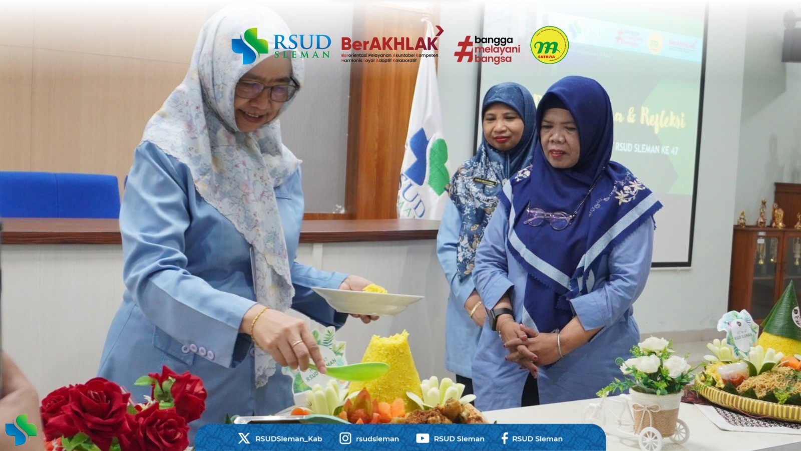 Syukuri Perjalanan 47 Tahun Pelayanan : RSUD Sleman Gelar Doa Bersama dan Refleksi